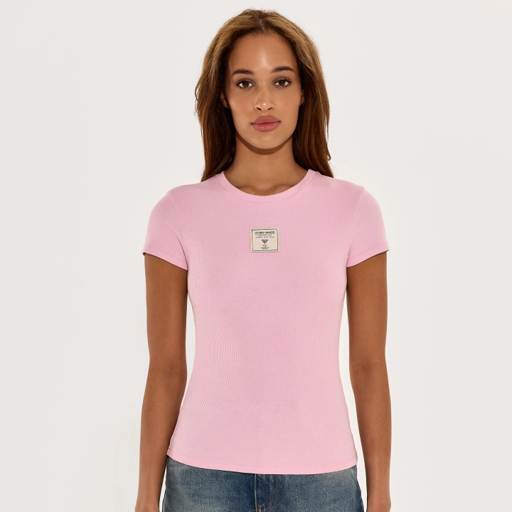 トップス Bibiy FITTED TEE Pink Bibiy. FITTED TEE PINK トップス BIBIY. FITTED TEE PINK BIBIY